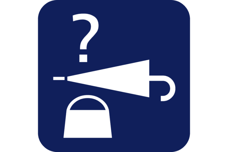 Symbol für verlorene und gefundene Gegenstände im ÖBB-Service.