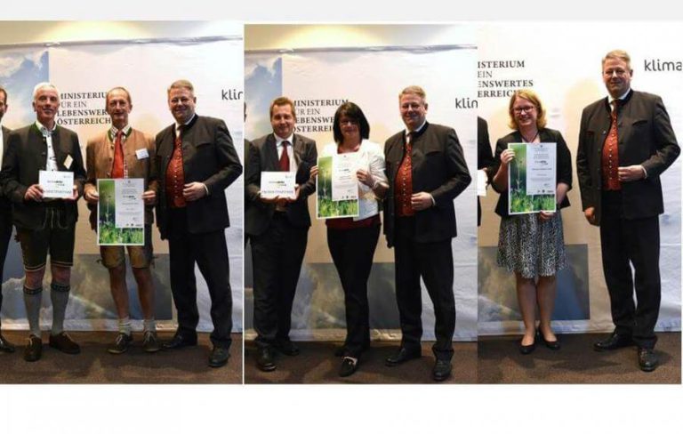 Auszeichnung von Salzburger Radprojekten beim Österreichischen Radgipfel in Wörgl.