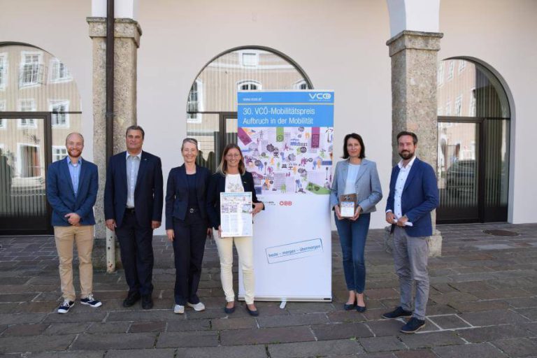Preisverleihung des 30. VCÖ-Mobilitätspreises zum Thema nachhaltige Mobilität.
