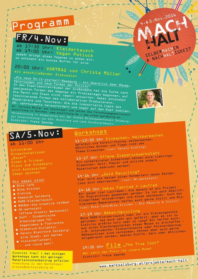 Workshop zum Umbauen von Fahrrädern zu Laufrädern und Radreparaturen in Salzburg.