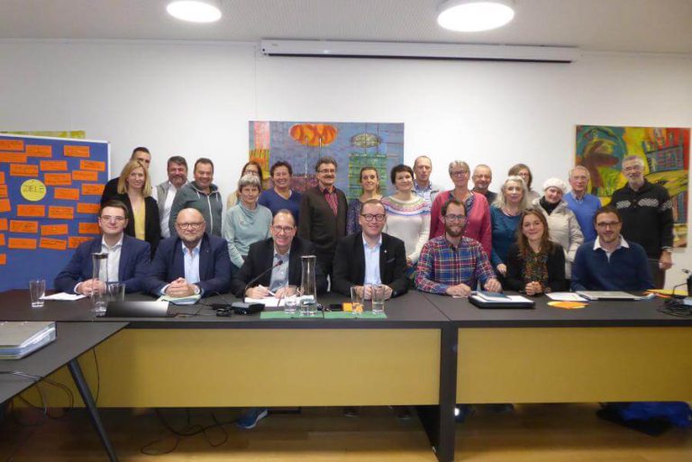 Workshop zur grenzüberschreitenden Fahrradberatung in Oberndorf und Laufen.