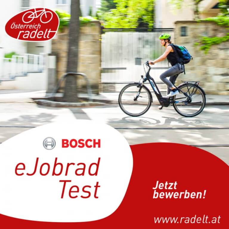 Bosch eJobrad Test im Juni: jetzt anmelden