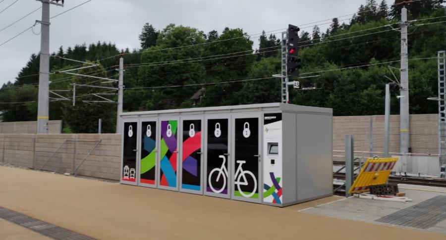 Neu: Radboxen für Kurzzeitparker am Bahnhof Neumarkt