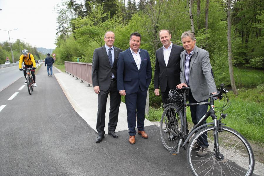 Neue Rad-Verbindung zwischen Park&Ride Salzburg Süd und MACO