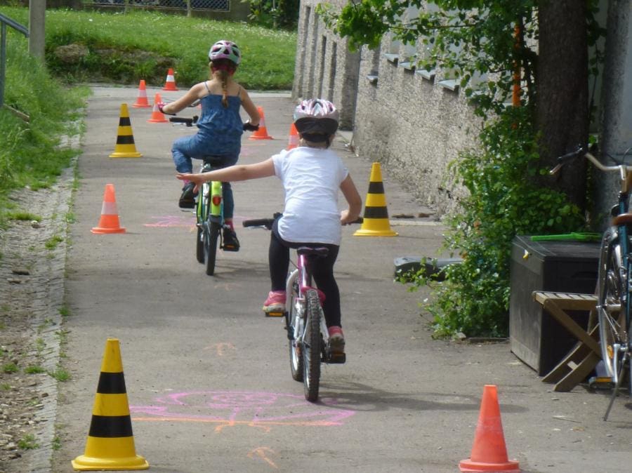 Rad-Workshops für mehr Kindersicherheit