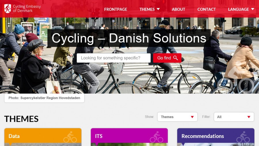 Radverkehr wie bei Dänen