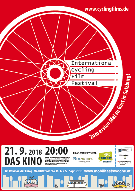 Salzburger Fahrradfilmfestival in Das Kino am 21. September