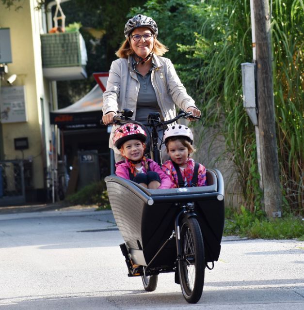 Schnupperkurse für Lastenrad und Fahrrad mit Anhänger in Stadt Salzburg