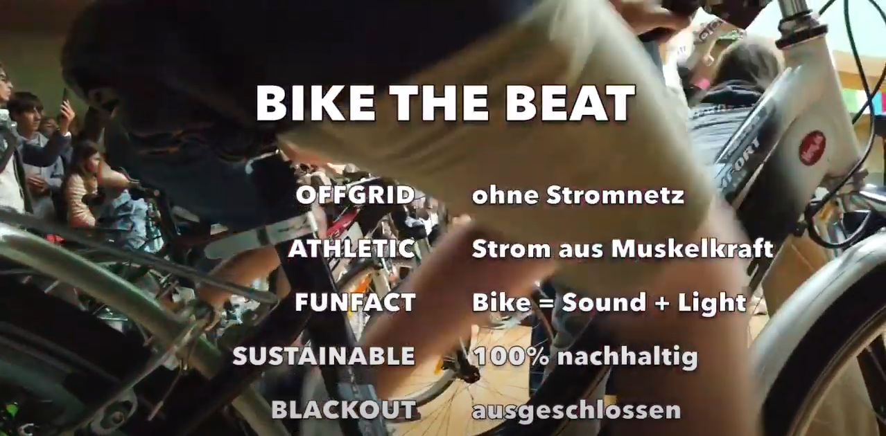 Bike the beat: radelnd Musik machen