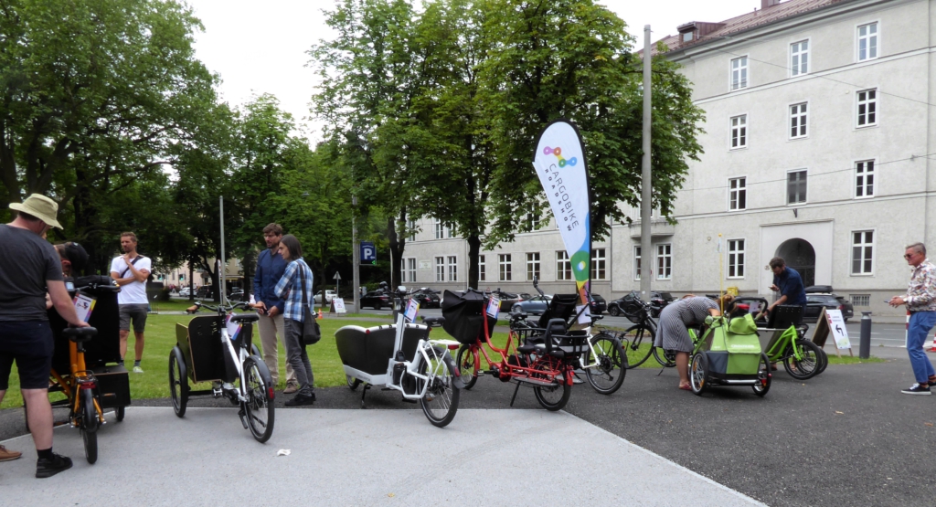 Cargobike Roadshow in der Mobilitätswoche 2022