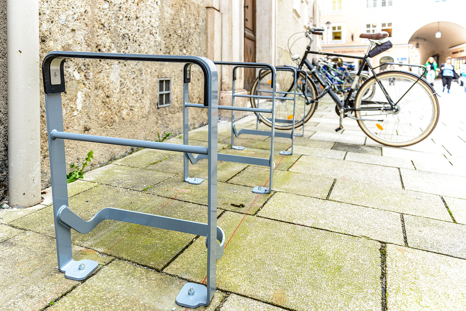 Mehr und attraktivere Fahrradparkplätze in der Salzburger Innenstadt