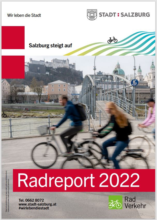 Titelseite Radreport 2022