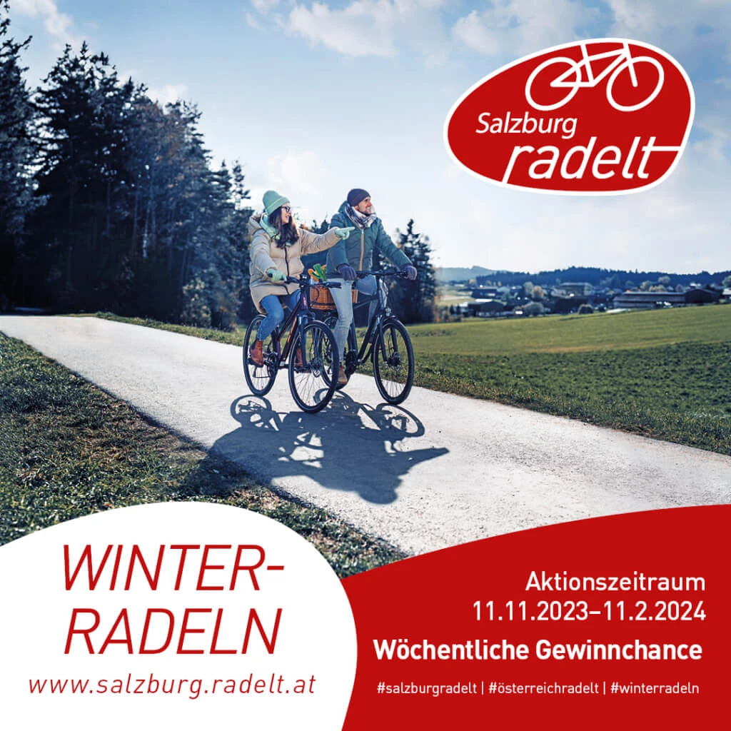 Salzburg radelt auch im Winter - Gewinner