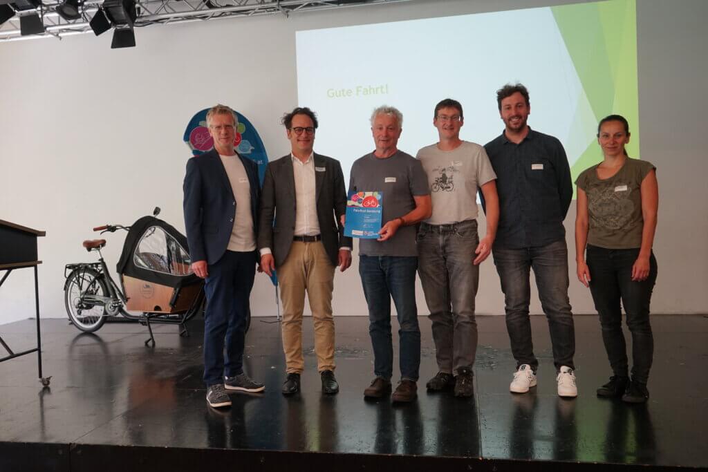 Auszeichnung "FahrradBeratung" Gemeinde Thalgau mit Daniel Burtscher